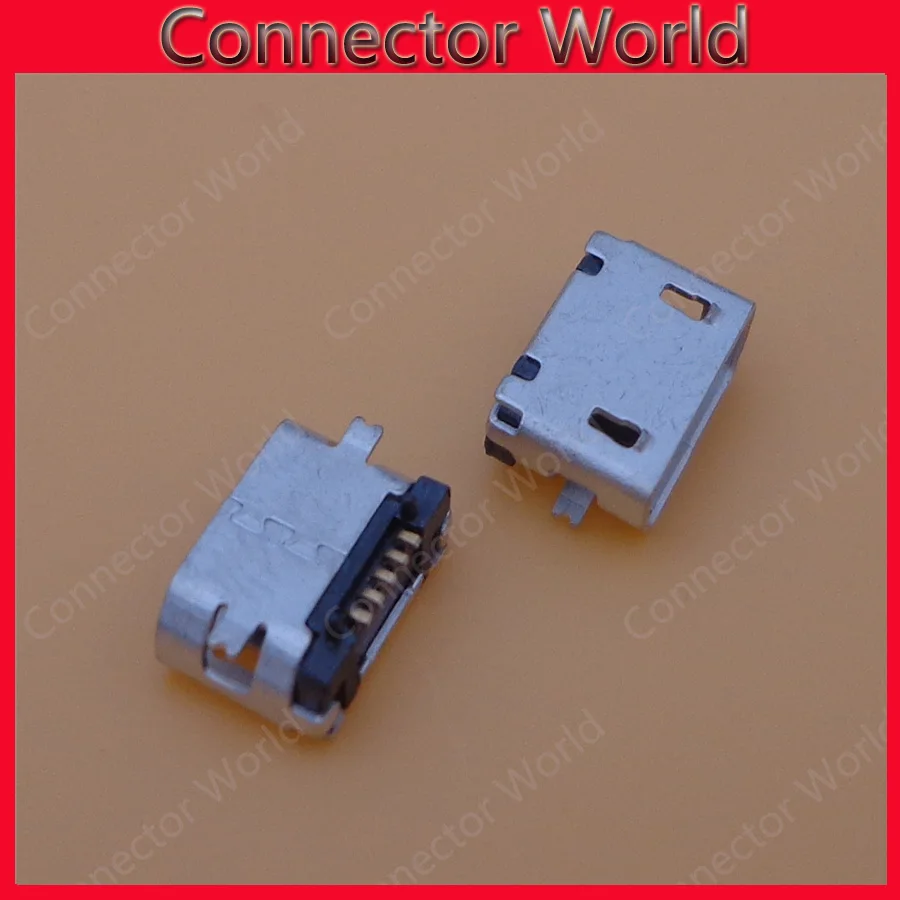 1000 шт./лот высококачественный Женский мини разъем для планшета Micro USB зарядки 5