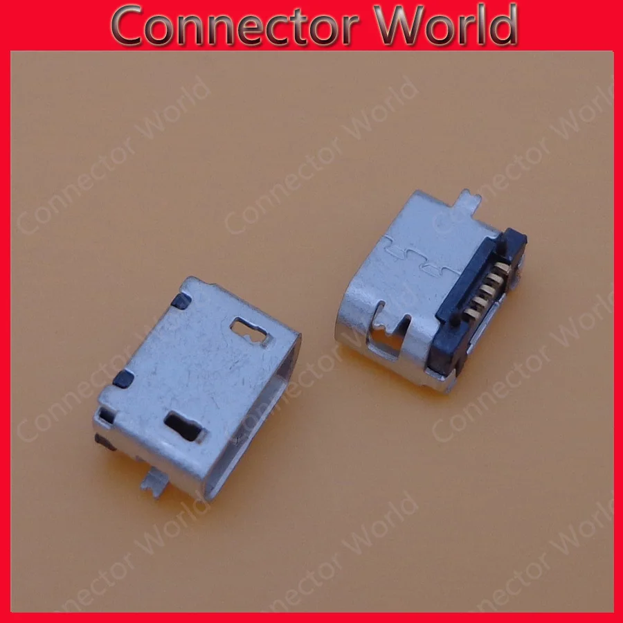 1000 шт./лот высококачественный Женский мини разъем для планшета Micro USB зарядки 5