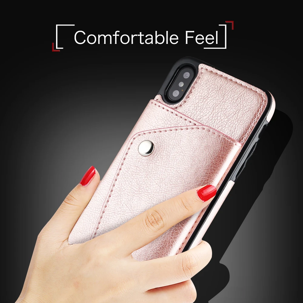 Роскошный кожаный чехол кошелек для Apple iPhone 11 Pro XS Max X XR 6 6s 7 8 Plus 7plus plus защитный