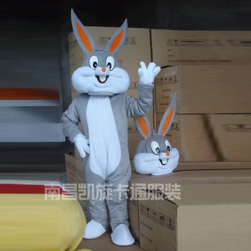 

2017 Sell Like Hot Professional Easter Bunny Mascot Costumes Rabbit and Bugs Bunny Adult mascot for sale