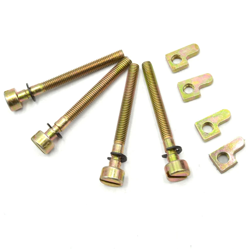 4 комплект устройство регулировки натяжителя цепи регулировочный винт для Husqvarna