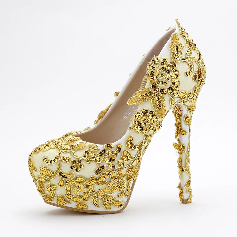 Женские вечерние туфли лодочки ручной работы на каблуке 14 см для подружки