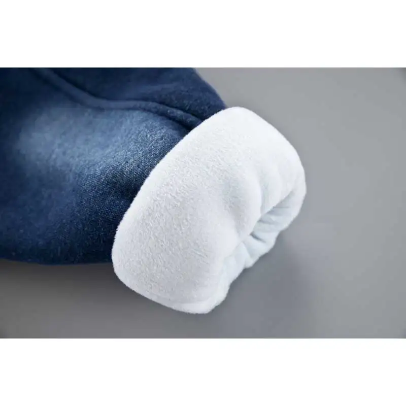 Baby Full Length Pants Cotton Soft Toddler 2018 Winter Harem Newborn Casual Trousers Loose Infants Elastic Navy Blue |