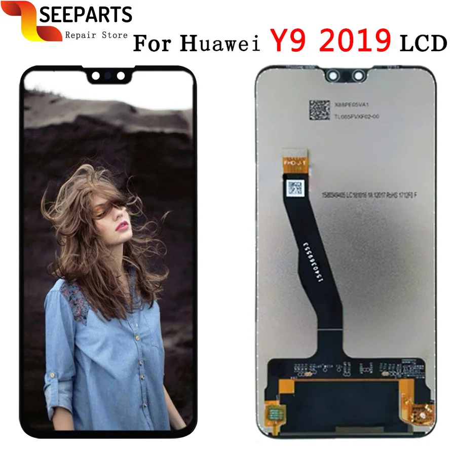 Для Huawei Y9 2019 ЖК дисплей сенсорный экран дигитайзер для сборки запасные части huawei