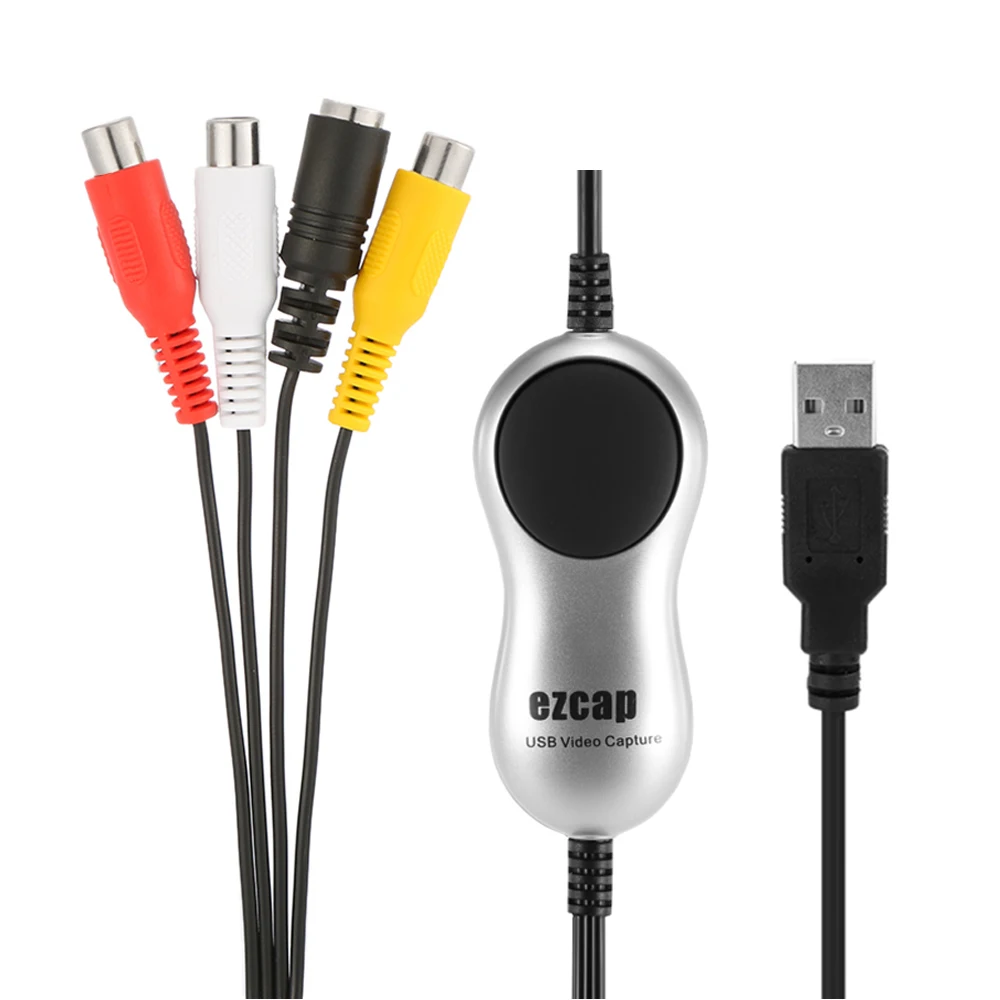 Преобразователь видеозаписи HD USB 2 0 преобразователь аналогового видео аудио в