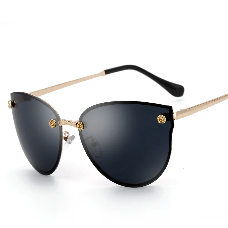 2017 женщины Cat Eye Солнцезащитные очки оригинальный бренд женские солнцезащитные
