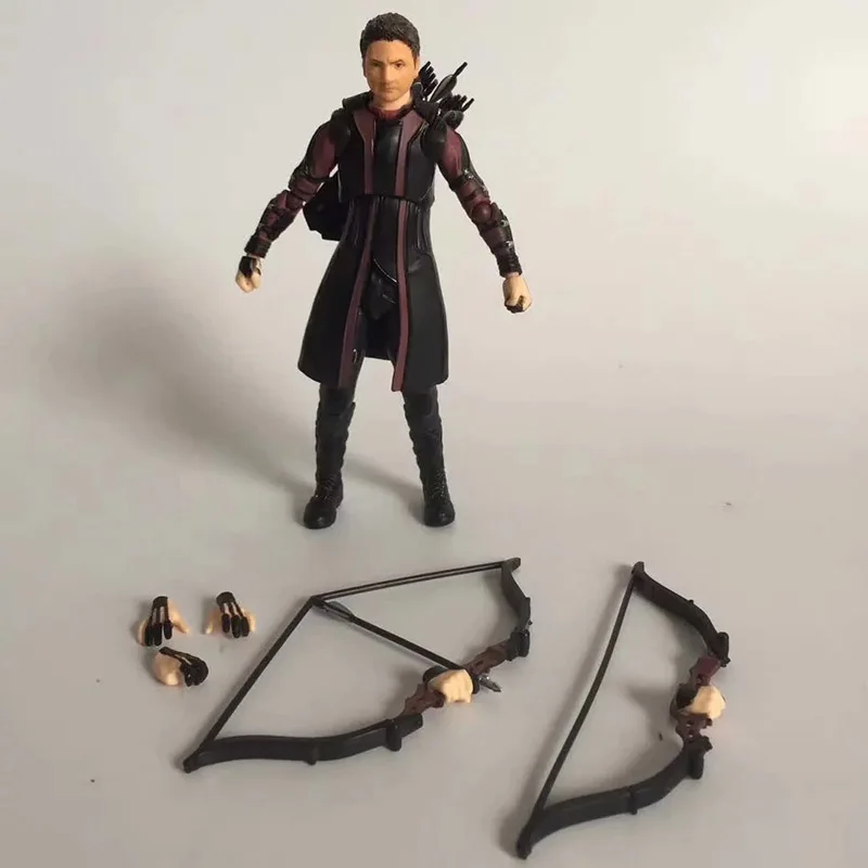 Фильм Мстители 4 эндигра Marvel SHF Thanos Тор Марвел Капитан черная Widow Hawkeye фигурка модель игрушки кукла подарок