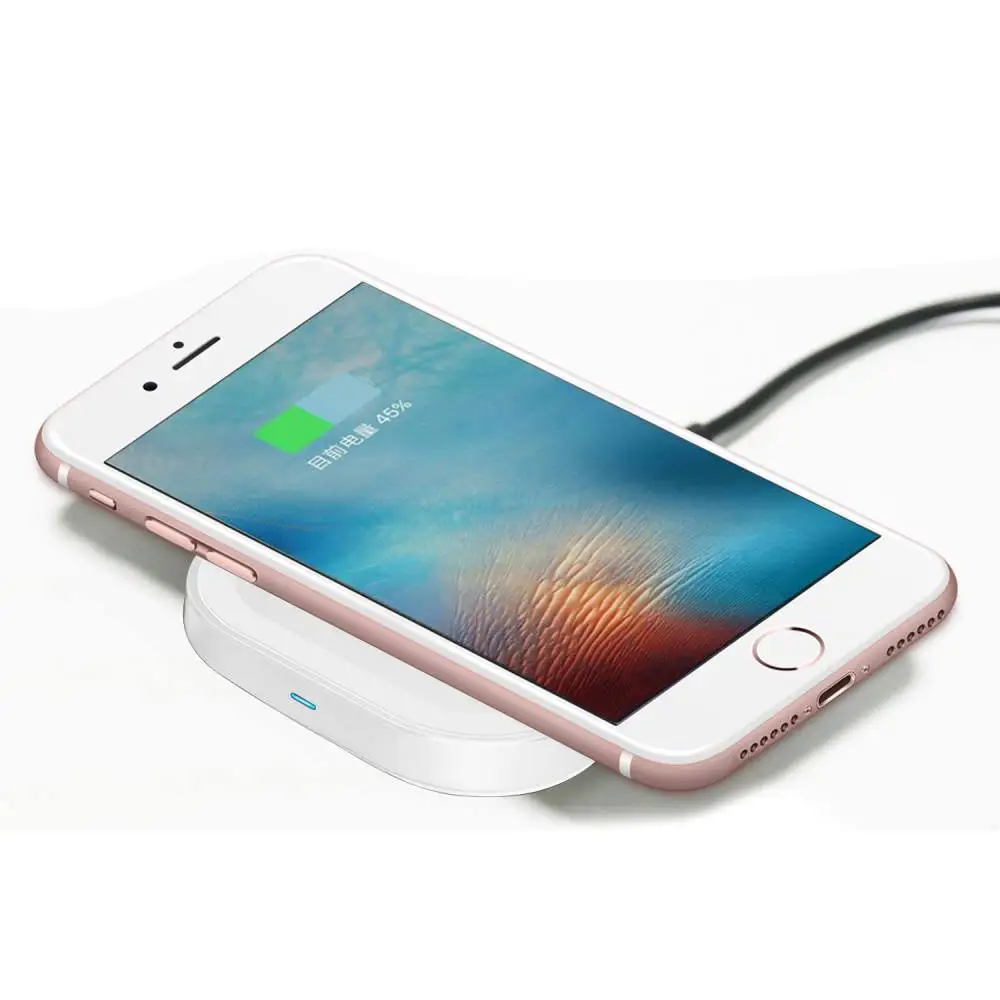 Lewoer Qi Wireless Charger For iPhone Max X 10W Fast Wirless Charging Pad For Samsung S10 Xiaomi MI 9 desktop pad charging