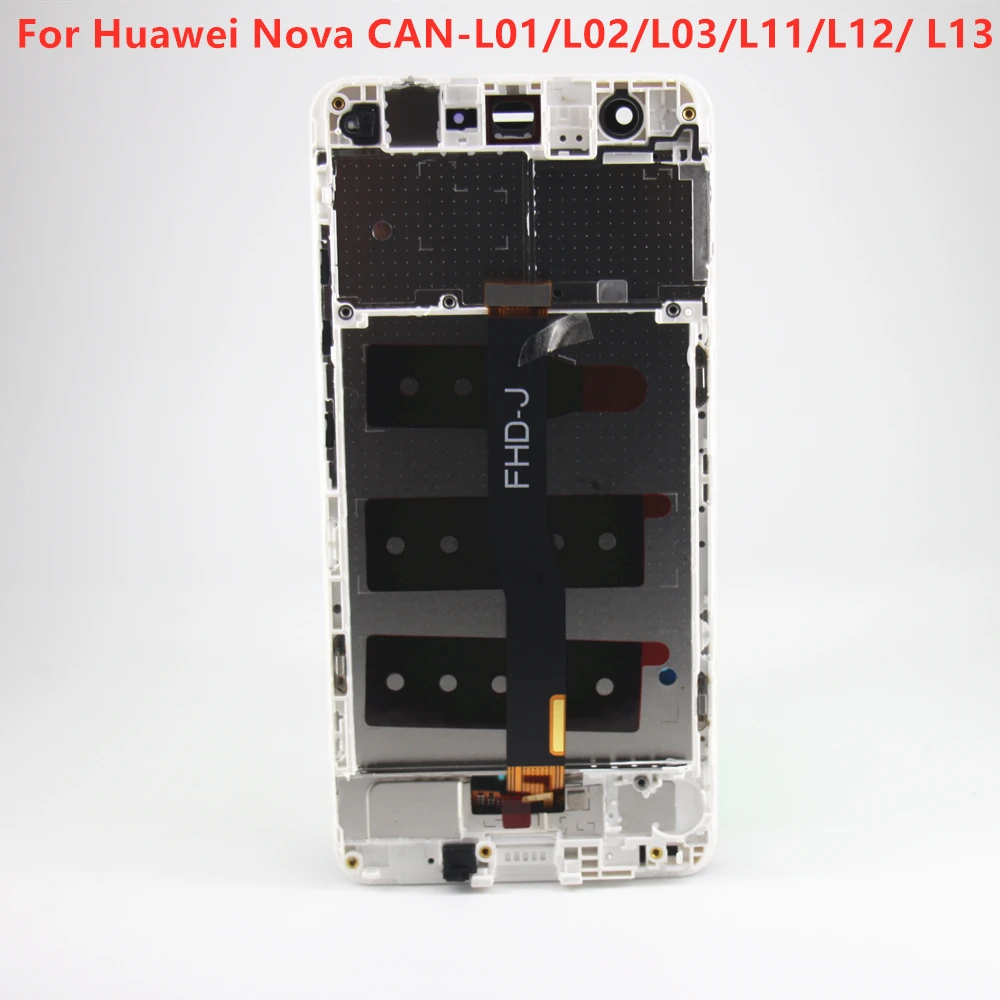 5 0 &quotЖК дисплей для huawei Nova ЖК Дисплей + Сенсорный экран планшета в сборе с рамкой