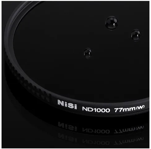 NiSi 77 мм ND1000 ультратонкий фильтр нейтральной плотности 10 стоп для цифровой