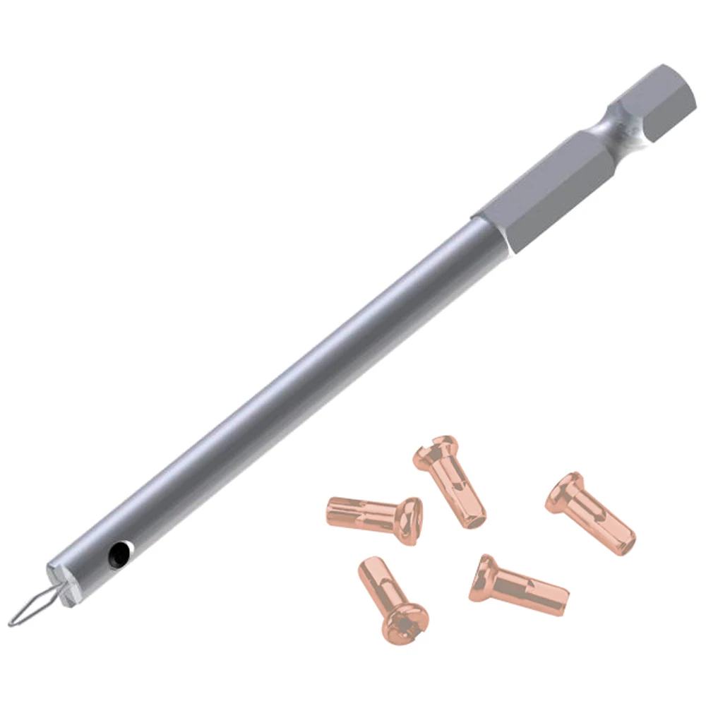 IceToolz 12S4 велосипедный ниппель гаечный ключ для обод с глубокой проточкой 1/4