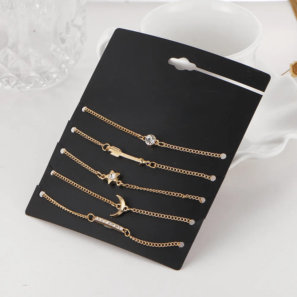 Женский браслет цепочка Volunge 2017 6 шт./компл.|bracelet jewelry|chain braceletpersonalized bracelet |