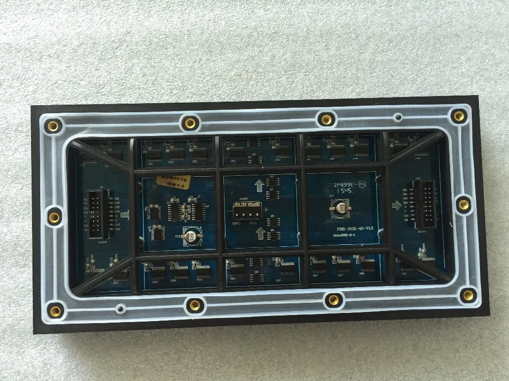 P8 наружный модуль 256*128 мм 32*16 пикселей Открытый SMD3535 3in1 RGB полноцветный