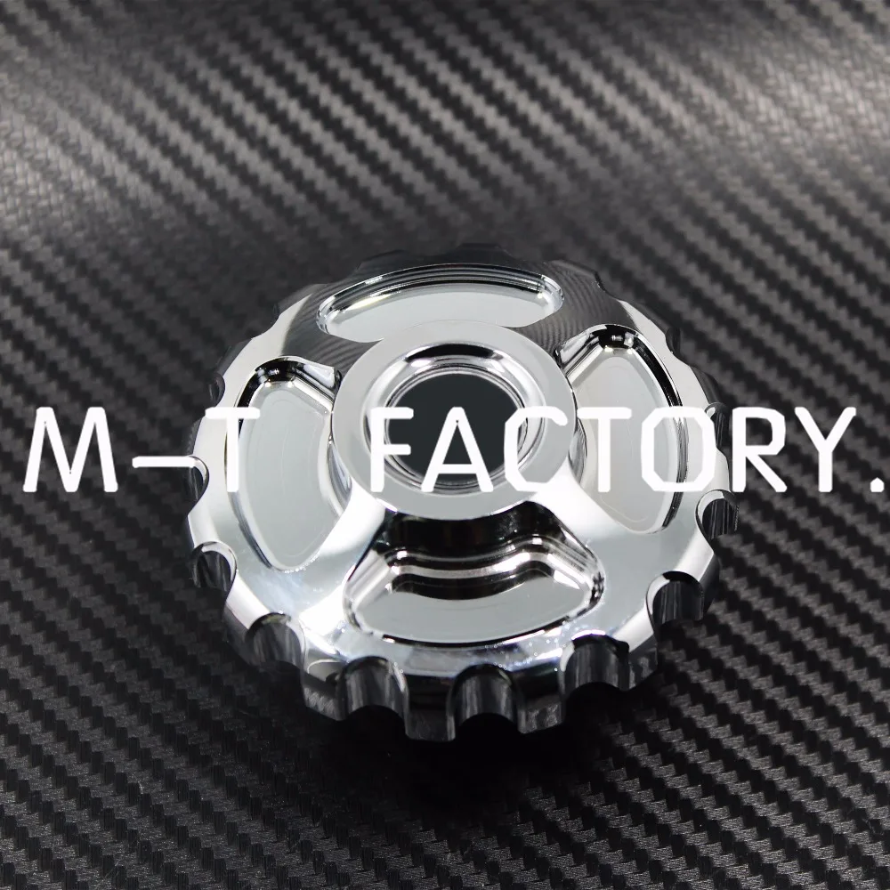 Хромированная Крышка для масла мотоцикла топливный бак Harley Sportster XL883 XL1200 48 Dyna Touring