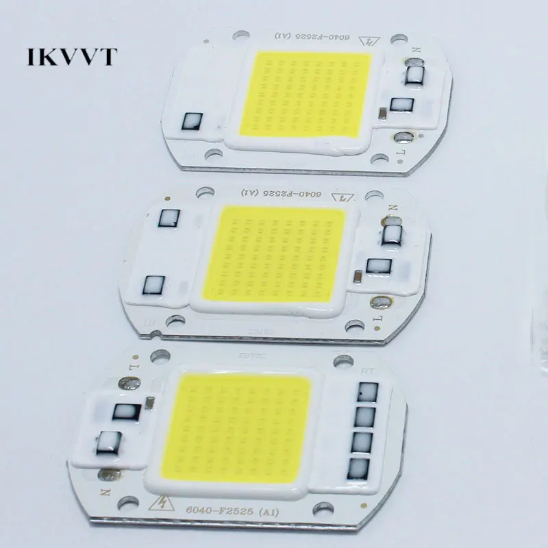 Чип для светодиодной лампы COB 20 Вт 30 50 светодиодный чип 110 В 220 вход IP65 Smart IC