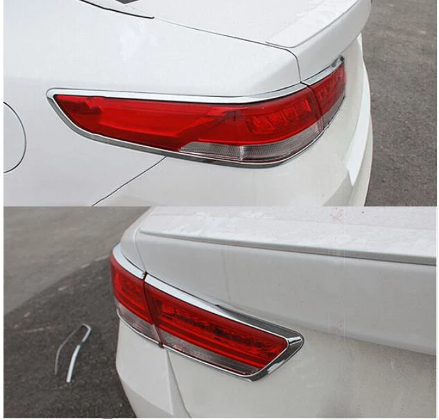 Аксессуары для KIA OPTIMA K5 2016 JF хромированный задний фонарь накладка на светильник