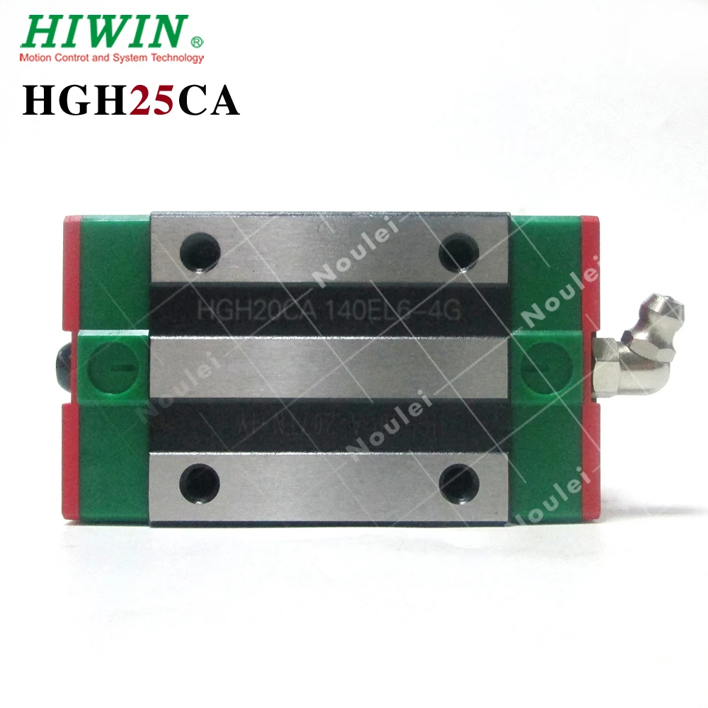 1 шт. HIWIN HGH25CA линейная направляющая рельса ползунок для 25 мм diy cnc рельсы высокая