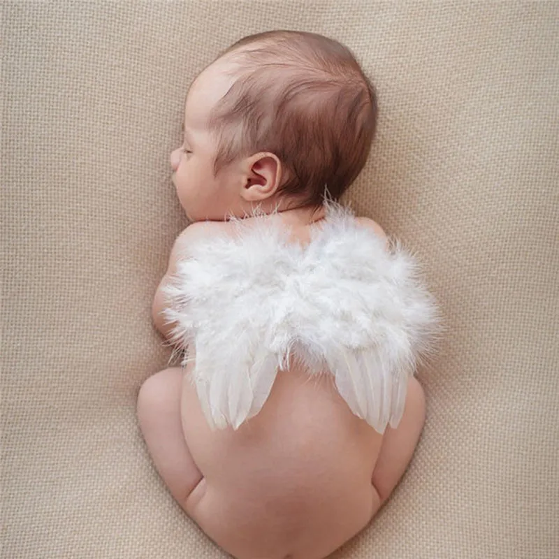 Photo Prop Outfit Baby Infants Newborn Feather Angel Wings Fashion Decor | Красота и здоровье