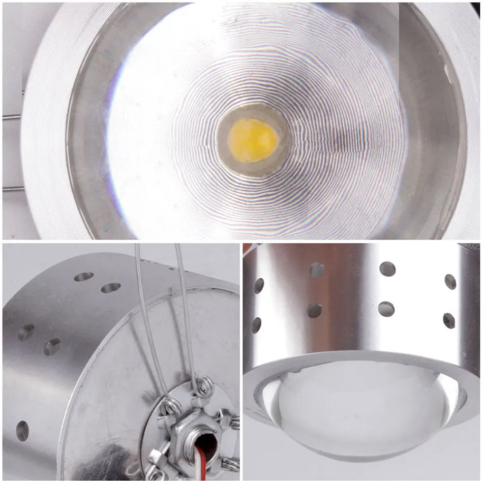 RGB Led настенный светильник 3 Вт современный круглый светильник для лестниц, светильник для гостиной, спальни, внутреннего освещения, для дома, прихожей, лофт 110 В, 220 В