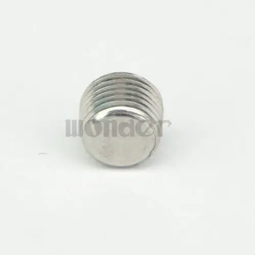 1/" NPT Мужской SS304 нержавеющая сталь потайной концевой разъем Внутренний шестигранной головкой гнездо фитинги для труб