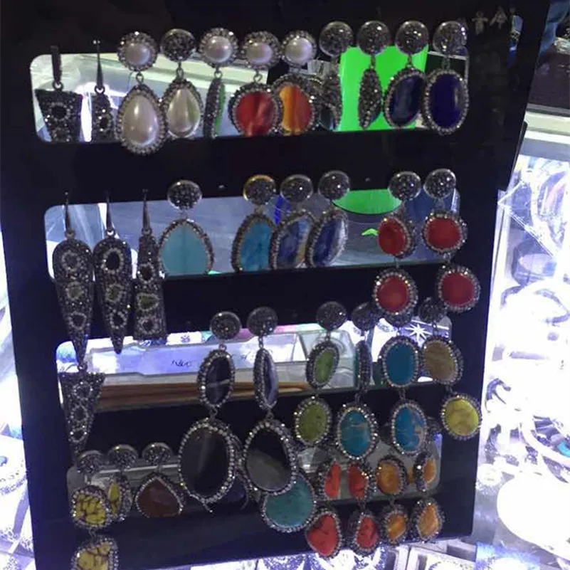 Оригинальные богемные Стразы ручной работы белые черные стразы разноцветные