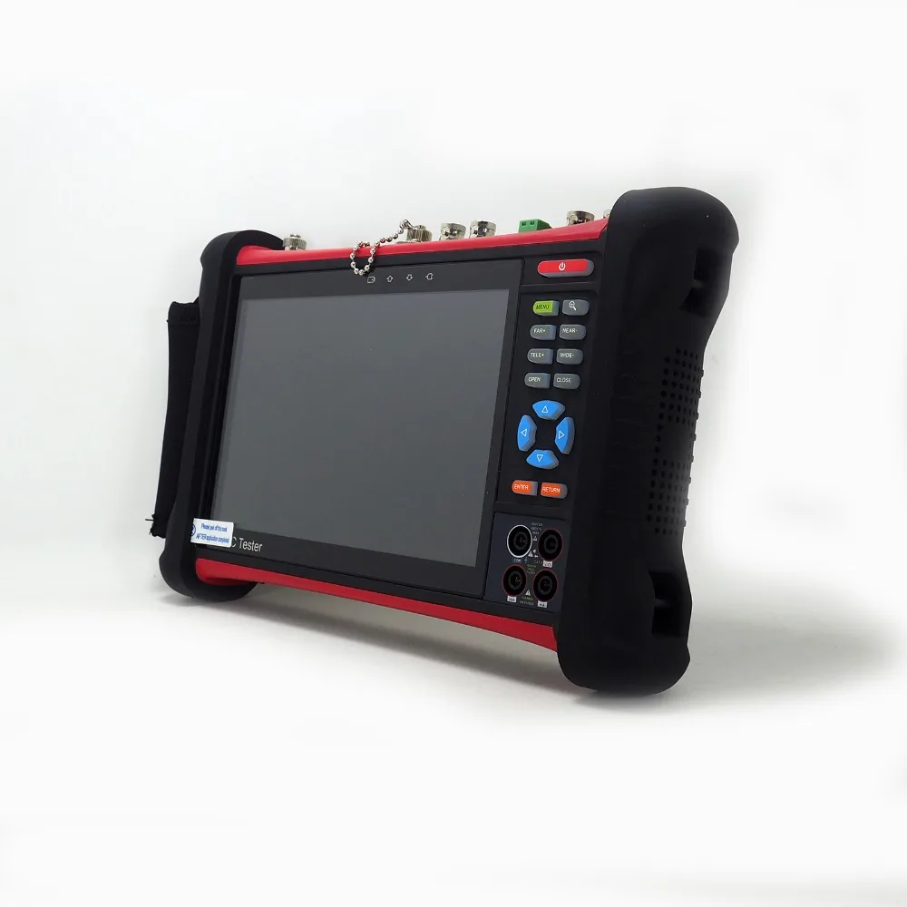 7 дюймов CCTV IP камера тестер 4k 1080P 8MP 5MP AHD TVI CVI SDI видеонаблюдения с TDR мультиметр