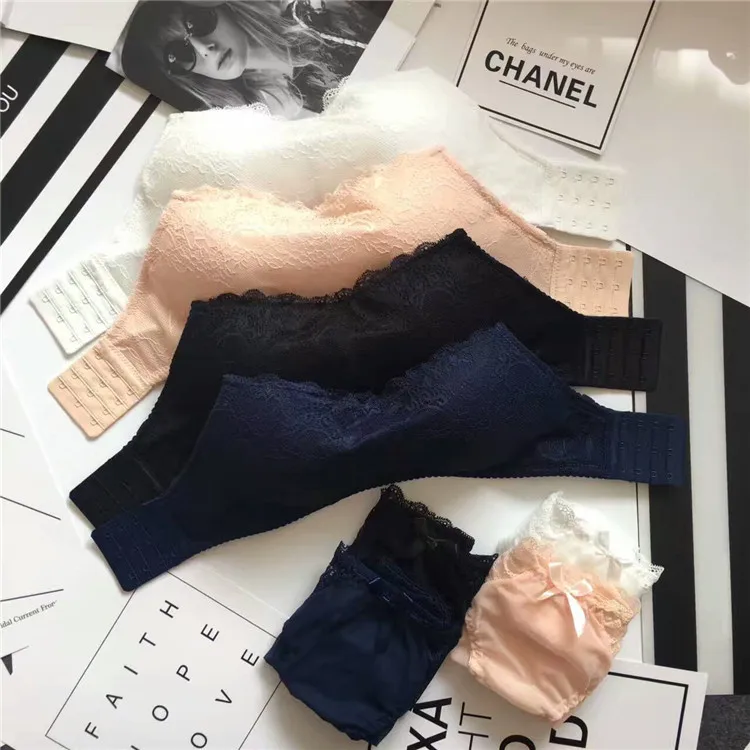 Новинка 2017 года пикантные Стиль Кружево Нижнее Бельё для девочек Бесшовные