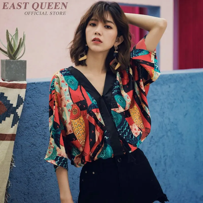 Женские топы летние туники 2018 женская блузка в стиле бохо хиппи пляжные женские