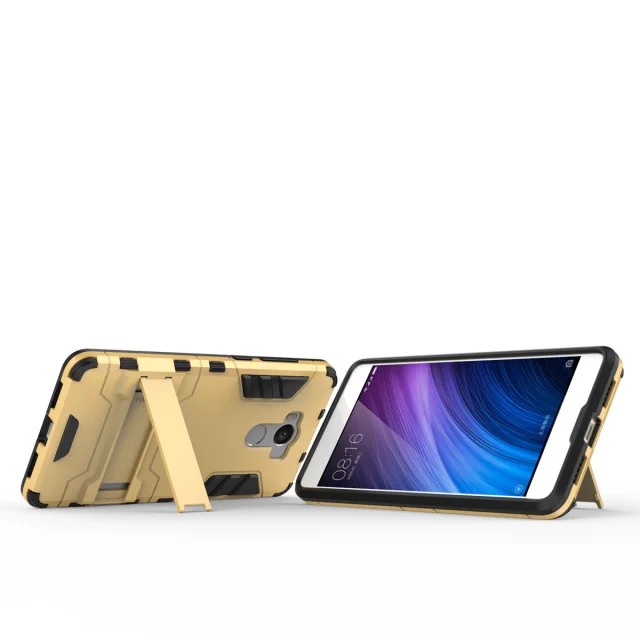 Luxury Hybrid case For Xiaomi Redmi 4 4Pro Prime Hard with stand Armor protective back cover for xiaomi redmi4 pro phone shell |