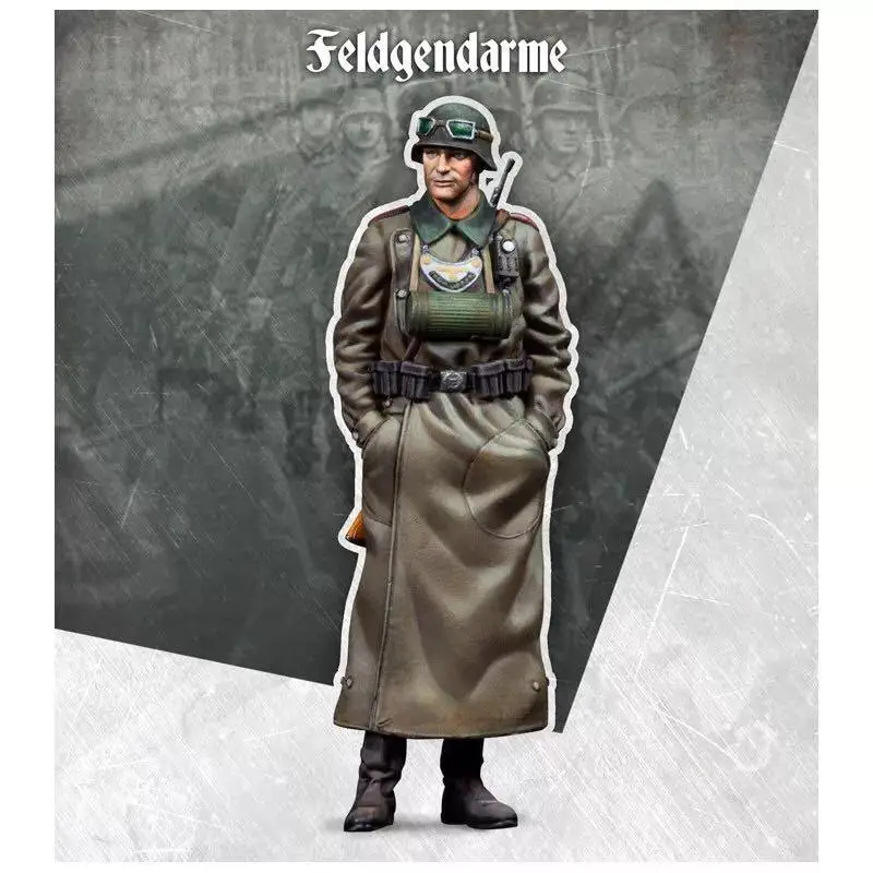 1/35 фигурки каучуковый Солдат НЕМЕЦКИЙ полицейский модельные наборы бесцветный и самособранный DE-02 - Цвет: Gray