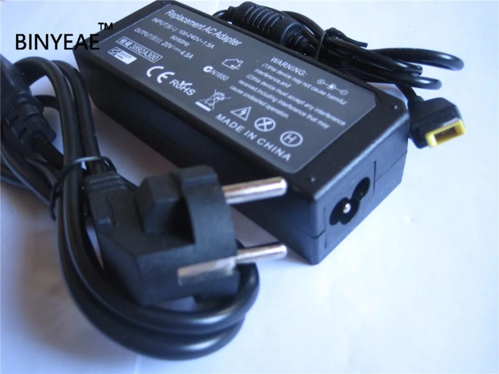 20V 4.5AA 90W AC адаптер питания зарядное устройство для Lenovo IdeaPad Yoga 13 2 Pro ультрабук|charger