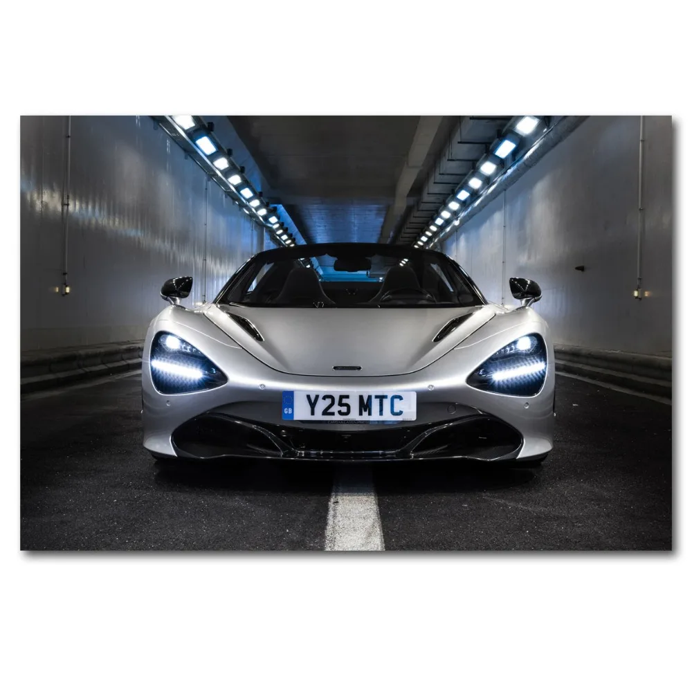 Плакаты и принты McLaren 720S Supercar настенная Картина на холсте художественная