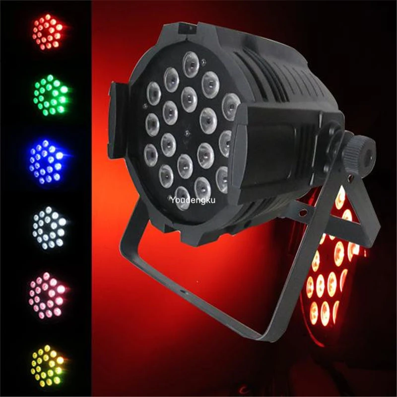 Китай par led 18x18 rgbwa uv 6in1 dmx par64 light|Эффект освещения сцены| |