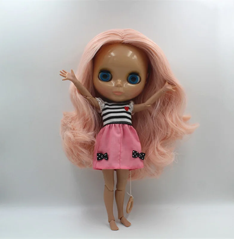 Бесплатная доставка BJD шарнир RBL 407J DIY Обнаженная кукла Blyth подарок на день