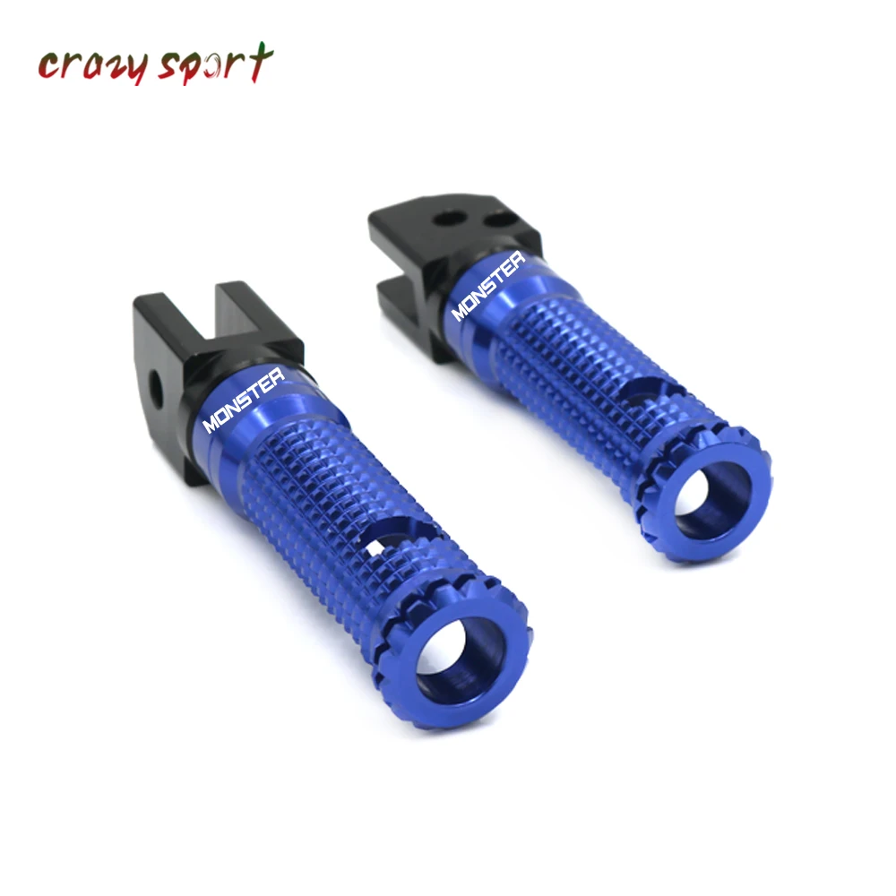 Передняя Подножки адаптер для ног DUCATI MONSTER 659/696/796/1100/S/EVO Monster659 мотоцикла с