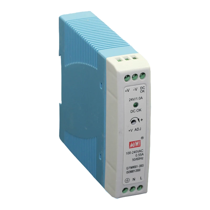 Выход DC5V, 12 V, 24 V, 48V MDR блок питания AC DC с функцией вывода сигнала din-рейку импульсный источник питания 100W smps