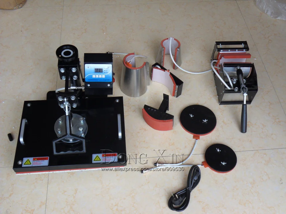 8 в 1 комбинированная машина для термопередачи сублимации/термопечати принтер