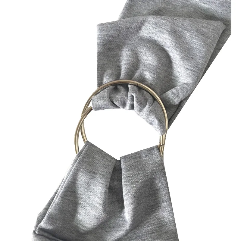 Регулируемый ремень хлопок серый слинг для собак кошек сумка переноска