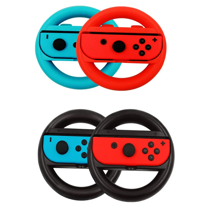 2 шт. переключатель NS Joy-Con управление рулевым колесом рукоятка для игр гоночное Колесо Ручка для Nintendo doswitch аксессуары