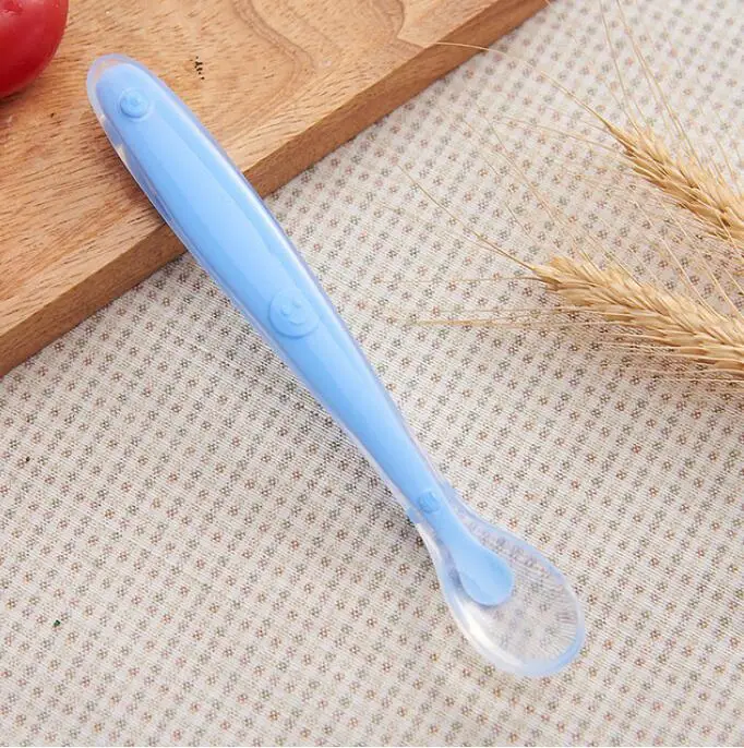 blue Миска для детского питания, Детская миска для хранения пищевых добавок, антипроливающаяся, вращающаяся на 360 градусов, жесткая тарелка для кормления ребенка, посуда для кормления ребенка - Цвет: blue
