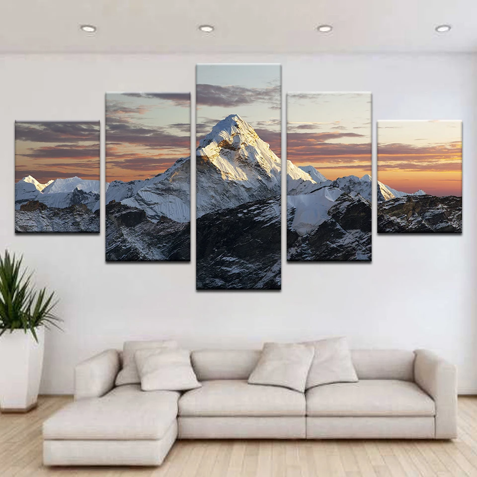 Декор для дома холст стены искусства Гостиная домашний декор фотографии 5 шт.