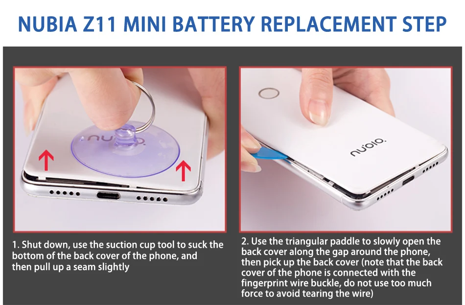 NOHON NX531J NX529J NX549J Аккумулятор для Nubia Z11 Mini Z11 MiniS Замена телефона литий-полимерная батарея+ Бесплатные инструменты