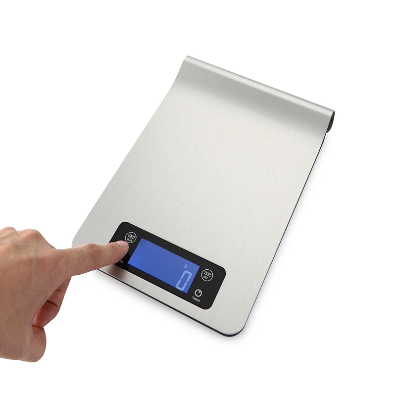 Электронные кухонные весы из нержавеющей стали цифровой прибор для измерения