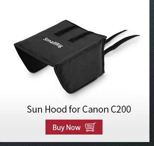 SmallRig 360 градусов EVF Поддержка для Canon C200 для контроля уровня сахара в крови с 15 мм стержень и железнодорожный вокзал 2075