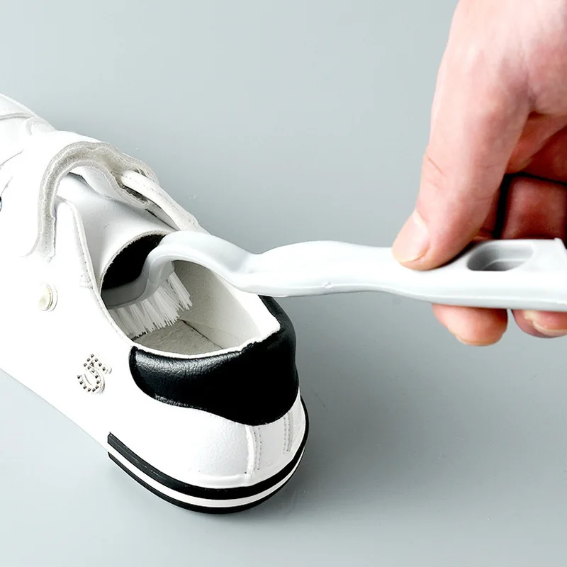 Long handle double-sided soft hair wash brush laundry cleaning shoe | Дом и сад