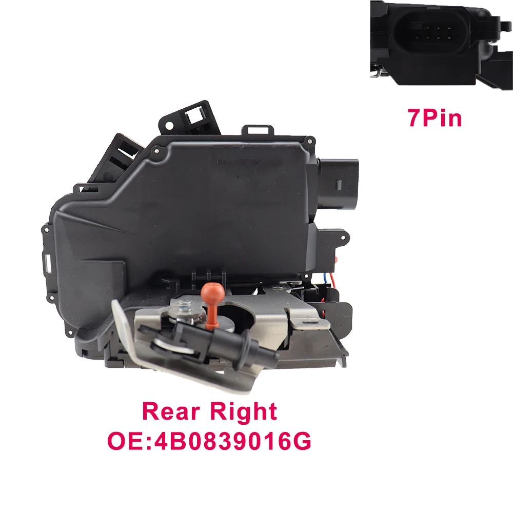 Rear Right Дверной замок, защелка привода для Audi A6 4B C5 1998-2005, Передняя Задняя Левая Правая сторона 4B1837016G 4B0839015G 4B1837015G 4B0839016G - Цвет: Rear Right