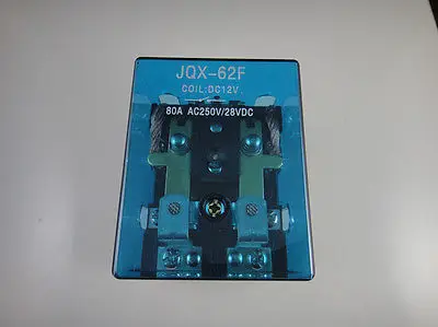 

JQX-62F-2Z 80A 12V Coil High Power Relay 12V DC