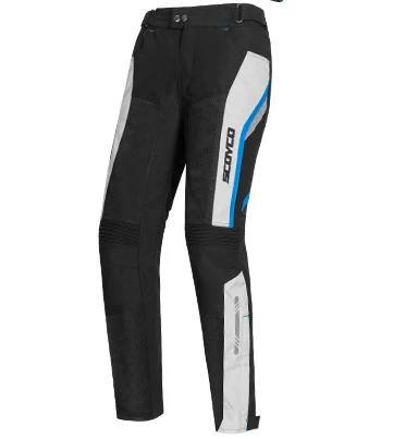 blue pants SCOYCO мотоциклетная велосипедная куртка анти-осенняя одежда Светоотражающая вентиляционная мото гоночная одежда сетчатый костюм JK100 летом - Цвет: blue pants