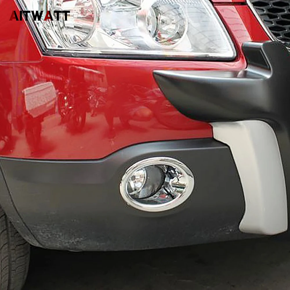AITWATT для Nissan Qashqai и + 2 2010 2011 2012 2013 ABS хромированный передний противотуманный