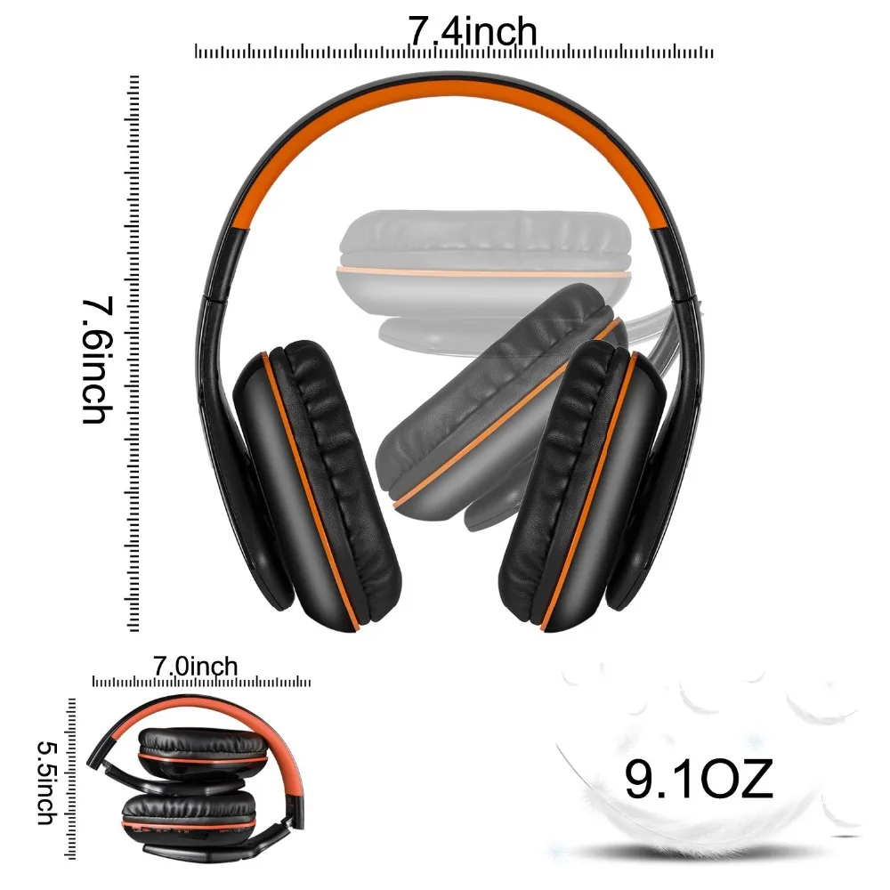 Игровые наушники KOTION B3506 Беспроводной Bluetooth наушники игровых гарнитур ПК Игровые наушники с микрофоном светодиодный свет для смартфона
